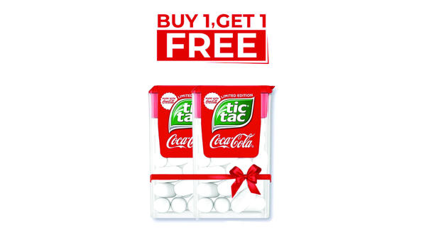 Picture of Tic Tac Coca Cola Mouth Freshner 9.7g (Buy 1, Get 1 Free Offer)