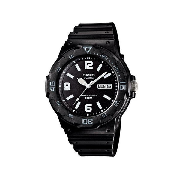 Picture of Casio Youth Day Date Resin Belt Watch MRW-200H-1B2VDF