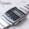 Picture of Casio CA-506-1DF Classic Calculator Silver Chain Watch