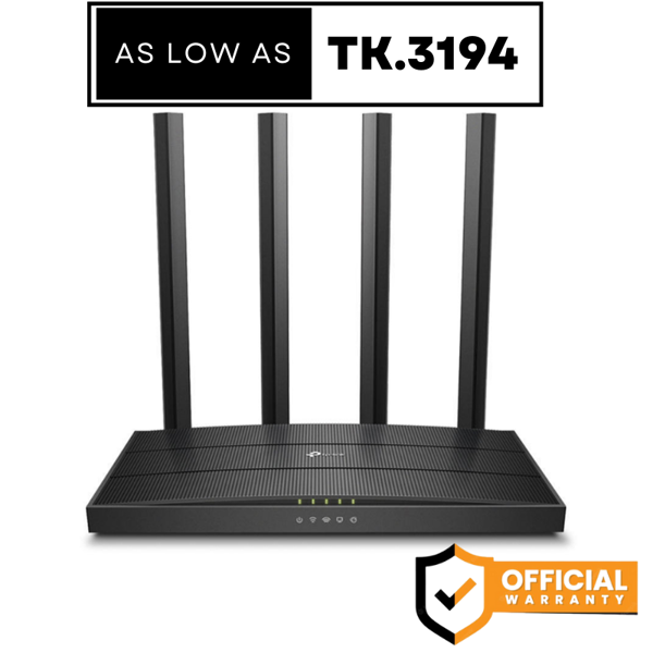 Picture of TP-Link Archer C6 V4 AC1200 Dual-Band MU-MIMO Gigabit Router