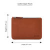 Picture of Leather Zipper Pouch SB-ZP02
