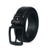 Picture of Men's Black Leather Belt for jeans SB-B44