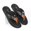 Picture of Men's Black Leather Sandal SB-S170