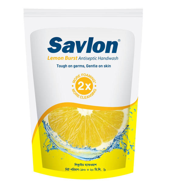 Picture of Savlon Hand Wash Lemon Burst 200ml