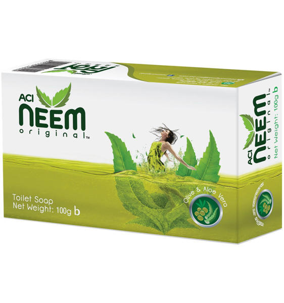 Picture of ACI Neem Original Olive & Aloe Vera Soap 100 gm