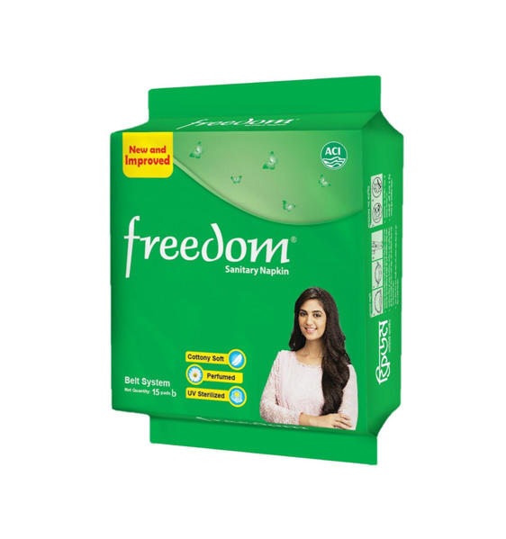 Picture of Freedom Sanitary Napkin Belt 15 pads (Latest)