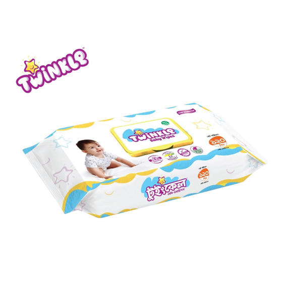 Picture of Twinkle Baby Wipes Pouch 120 pcs -New
