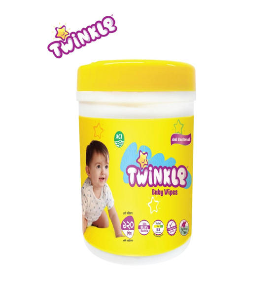 Picture of Twinkle Baby Wipes Jar 120pcs