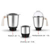 Picture of Pigeon Splendour 12615 750W 4 Jars Mixer Grinder