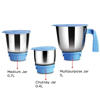 Picture of Pigeon Glory 14430 550W 3 Jars Mixer Grinder