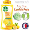 Picture of Dettol Antibacterial Body Wash Lasting Fresh 250ml (Loofah Free)