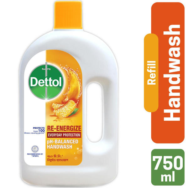 Picture of Dettol Handwash Re-Energize 750ml
