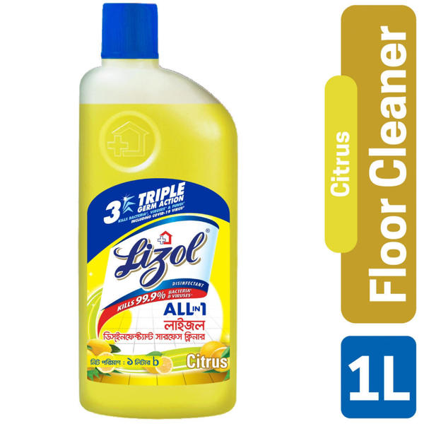 Picture of Lizol Floor Cleaner Citrus 1L
