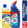 Picture of Harpic Double Surokkha (Harpic Toilet Cleaning Liquid 750 ml + Lizol Floor Cleaner 500 ml Citrus)