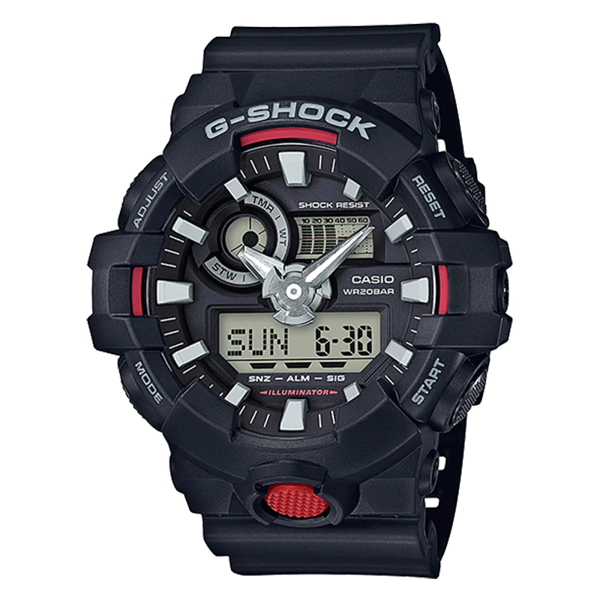 Picture of Casio G-Shock GA-700-1ADR Black Men’s Sports Watch