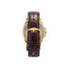 Picture of Q&Q Golden Dial Analog Leather Belt Watch for Men (QA06J100Y)