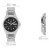 Picture of Q&Q Black Dial Chain Watch for Men (S396J202Y)