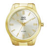 Picture of Q&Q S392J010Y Superior Golden Dial Chain Watch for Men