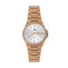 Picture of Q&Q S397J011Y Superior Date Golden Dial Chain Watch for Women