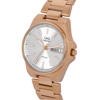 Picture of Q&Q Superior Date Golden Dial Chain Watch for Women (S397J011Y)