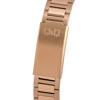 Picture of Q&Q S397J011Y Superior Date Golden Dial Chain Watch for Women