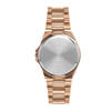 Picture of Q&Q S397J011Y Superior Date Golden Dial Chain Watch for Women