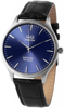 Picture of Q&Q Superior Sapphire Blue Dial Leather Belt Watch for Men (S278J322Y)