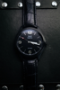 Picture of Q&Q S00A-008PY Superior Black Dial Analog Leather Belt Watch for Men