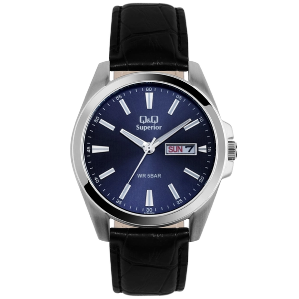 Picture of Q&Q S284J302Y Analog Quartz Leather Band Men’s Watch