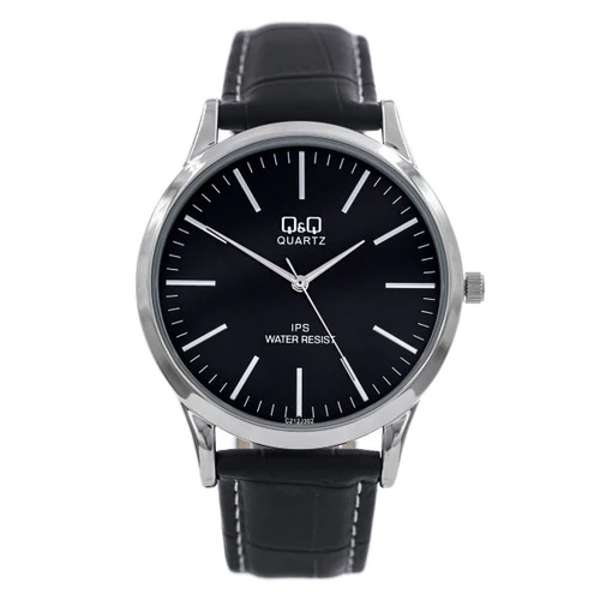 Picture of Q&Q Black Dial Analog Leather Belt Watch for Men (C212J302Y)