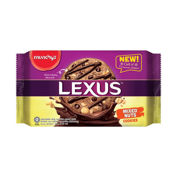 Picture of Munchy's LEXUS Cookies Mixed Nuts 189gm