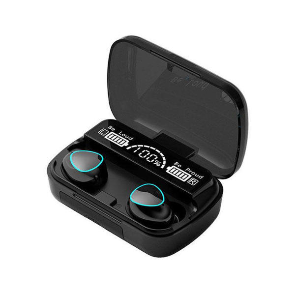 Picture of M10 TWS Wireless Earbud Bluetooth 5.1 IPX7 Waterproof with 2000mah LED Display Charging Case/Box