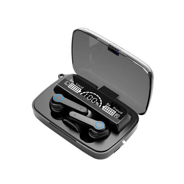 Picture of M19 TWS Wireless Earbud Bluetooth 5.1 IPX7 Waterproof with 2000mah LED Display Charging Case/Box
