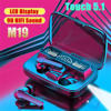 Picture of M19 TWS Wireless Earbud Bluetooth 5.1 IPX7 Waterproof with 2000mah LED Display Charging Case/Box
