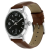 Picture of TITAN Black Dial Brown Leather Strap Watch 1730SL02