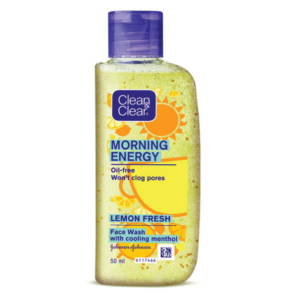 Picture of Clean & Clear Morning Energy Lemon Fresh Face Wash 50ml