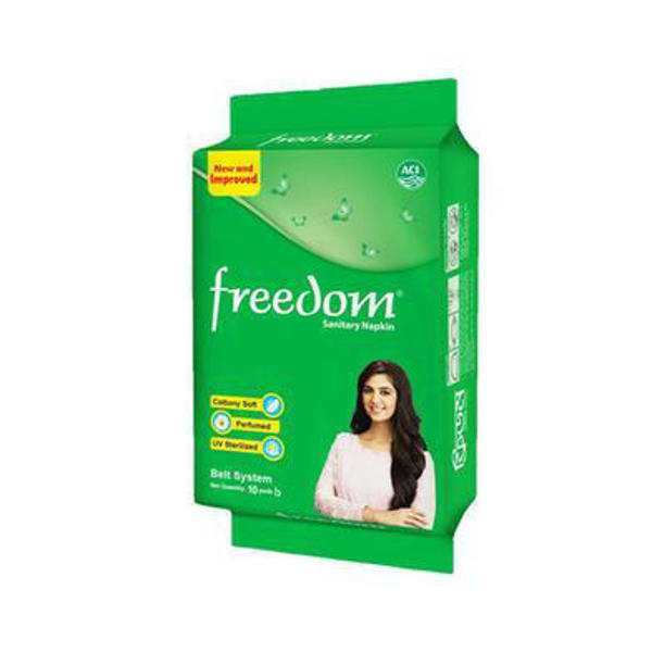 Picture of Freedom Sanitary Napkin Belt 10 pads (Latest)