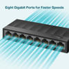 Picture of TP-Link LS1008G 8-Port 10/100/1000Mbps Desktop Network Switch
