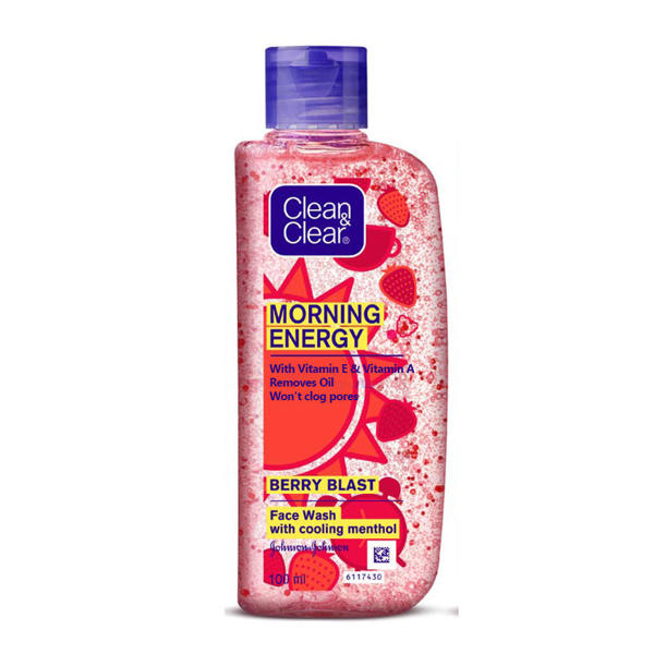 Picture of Clean & Clear Morning Energy Berry Blast Face Wash 100ml