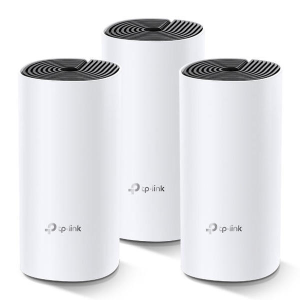 Picture of TP-Link Deco M4 (3 Pack) AC1200 Gigabit Dual Band Whole Home Mesh Wi-Fi System Router – White
