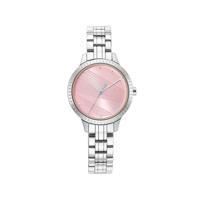 Picture of Fastrack 6267SM02 Stunners Analog Pink Dial Metal Watch for Girls