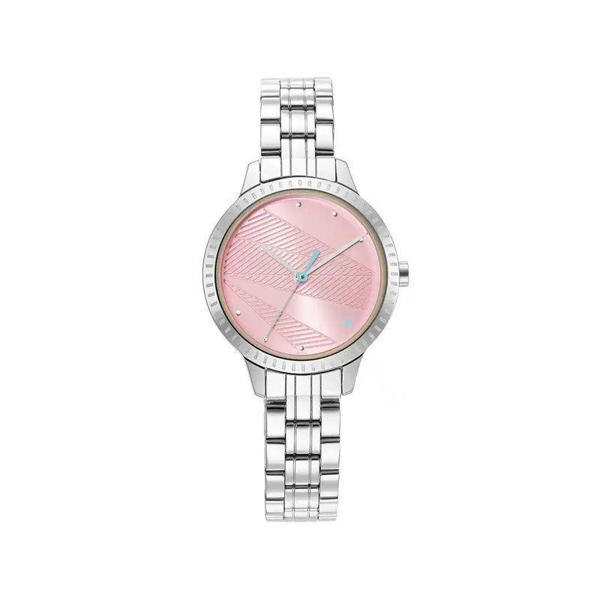 Picture of Fastrack 6267SM02 Stunners Analog Pink Dial Metal Watch for Girls