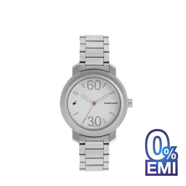 Picture of Fastrack 3222SM01 Silver Dial Stainless Steel Strap Men’s Watch