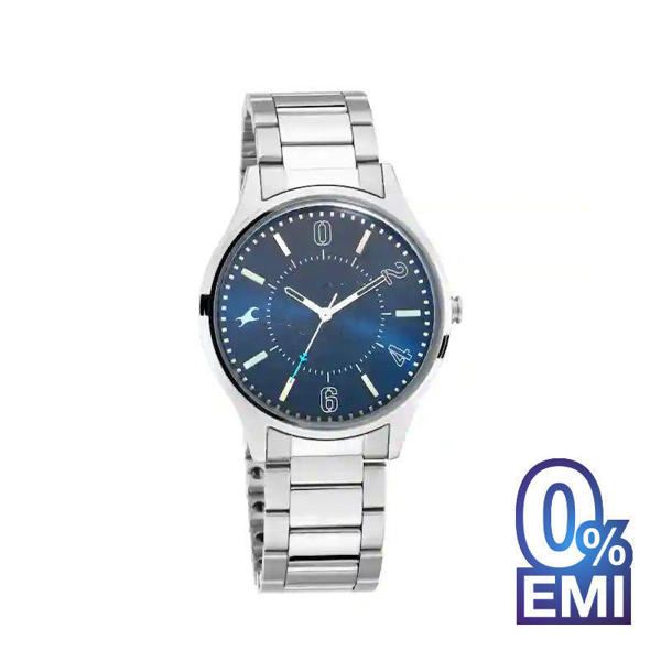 Picture of Fastrack 3237SM01 Tripster Blue Dial Stainless Steel Strap Men’s Watch