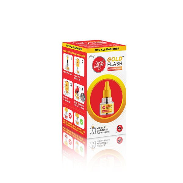 Picture of Good Knight Gold Flash Liquid Vaporizer Refill 45 ml