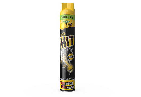 Picture of Black Hit Anti Mosquito Aerosol Spray Lime 800 ml