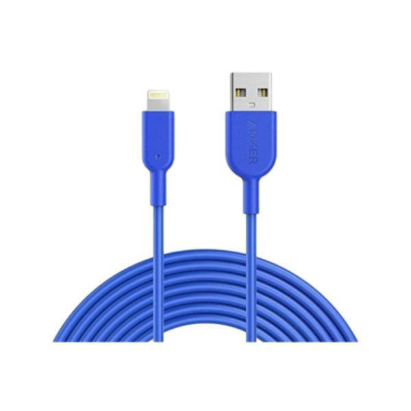 Picture of Anker Anker Powerline II with lightning connector 3ft C89 - Blue