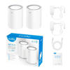 Picture of Cudy M1800 2-Pack AX1800 WiFi 6 Whole Home Mesh Gigabit WiFi Router