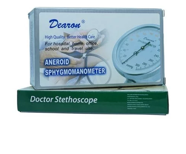 Picture of Dearon Analog Aneroid BP Machine Set With Free Stethoscope