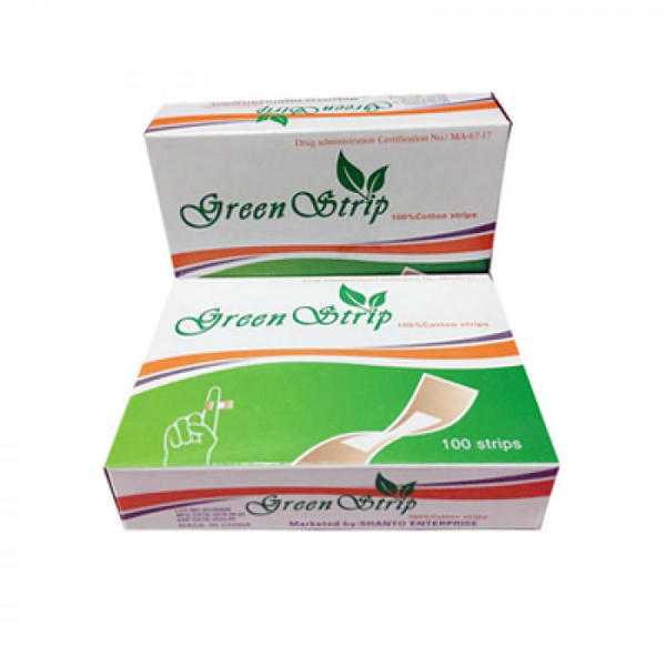 Picture of Green strip One time Bandage 100 pcs